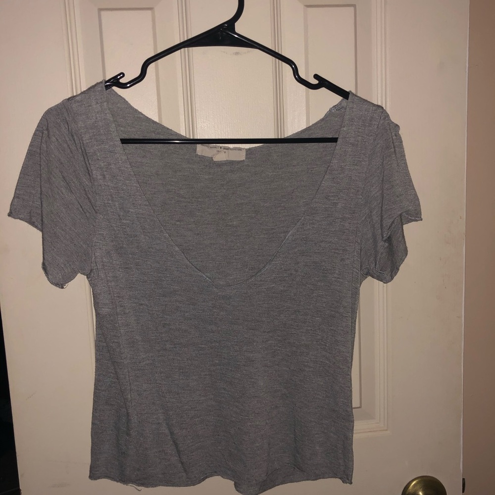 Urban Outfitters soft grey relaxed t-shirt